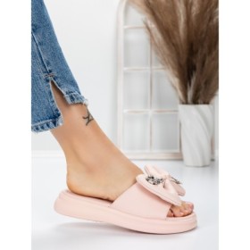 Papuci Dama cu Talpa Joasa 5WL21 PINK | MEI