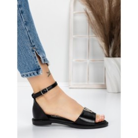 Sandale Dama cu Talpa Joasa 5PT5 BLACK | MEI