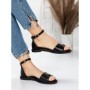 Sandale Dama cu Talpa Joasa 5PT5 BLACK | MEI