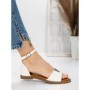 Sandale Dama cu Talpa Joasa 5PT5 WHITE | MEI