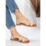 Sandale Dama cu Talpa Joasa 5PT6 BEIGE | MEI