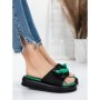 Papuci Dama cu Talpa Joasa 3AW310 BLACK | MEI