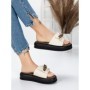 Papuci Dama cu Talpa Joasa 3AW310 BEIGE | MEI