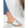 Papuci Dama cu Talpa Joasa 3AW308 WHITE | MEI