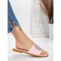 Papuci Dama cu Talpa Joasa 3AW308 PINK | MEI
