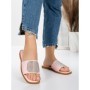 Papuci Dama cu Talpa Joasa 3AW308 PINK | MEI
