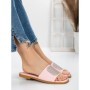 Papuci Dama cu Talpa Joasa 3AW308 PINK | MEI