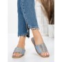 Papuci Dama cu Talpa Joasa 3AW308 BLUE | MEI