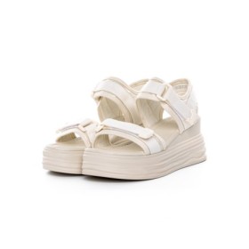 Sandale Dama din piele naturala 1036139 WHITE | FORMAZIONE