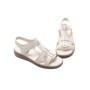 Sandale Dama din piele naturala 56681 CREAM | BERLINER