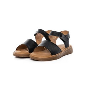 Sandale Dama din piele naturala 53301 BLACK | BERLINER