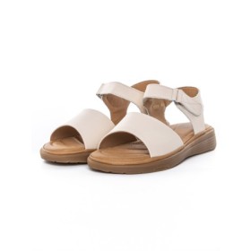 Sandale Dama din piele naturala 53301 CREAM | BERLINER