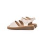 Sandale Dama din piele naturala 53301 CREAM | BERLINER