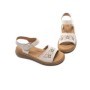 Sandale Dama din piele naturala 53308 CREAM | BERLINER