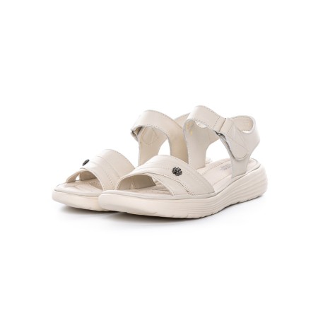 Sandale Dama din piele naturala 56685 CREAM | BERLINER