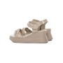 Sandale Dama din piele naturala 8702-1 CREAM | FORMAZIONE