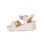 Sandale Dama din piele naturala 2718 CREAM | FORMAZIONE