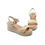 Sandale Dama din piele naturala 2718 YELLOW | FORMAZIONE