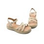 Sandale Dama din piele naturala 802 YELLOW | FORMAZIONE