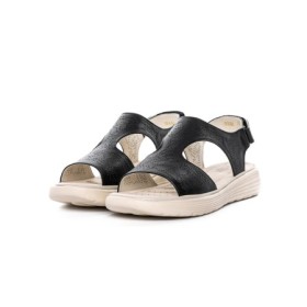Sandale Dama din piele naturala 56686 BLACK | BERLINER