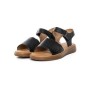 Sandale Dama din piele naturala 53302 BLACK | BERLINER