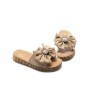 Papuci Dama din piele naturala 49005 APRICOT | FORMAZIONE
