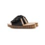Papuci Dama din piele naturala 49005 BLACK | FORMAZIONE