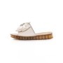 Papuci Dama din piele naturala 49005 CREAM | FORMAZIONE