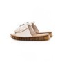 Papuci Dama din piele naturala 49005 CREAM | FORMAZIONE