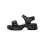 Sandale Dama din piele naturala 82605 BLACK | BERLINER