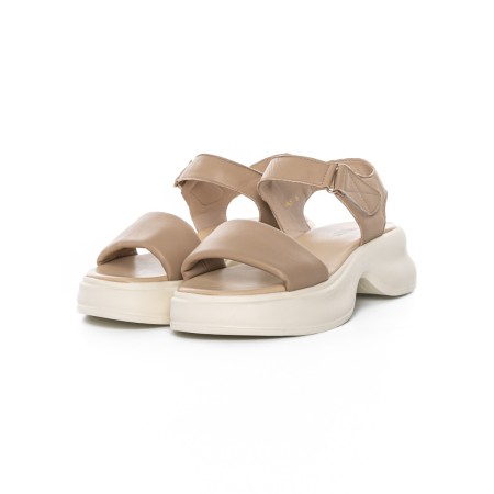 Sandale Dama din piele naturala 82605 APRICOT | BERLINER