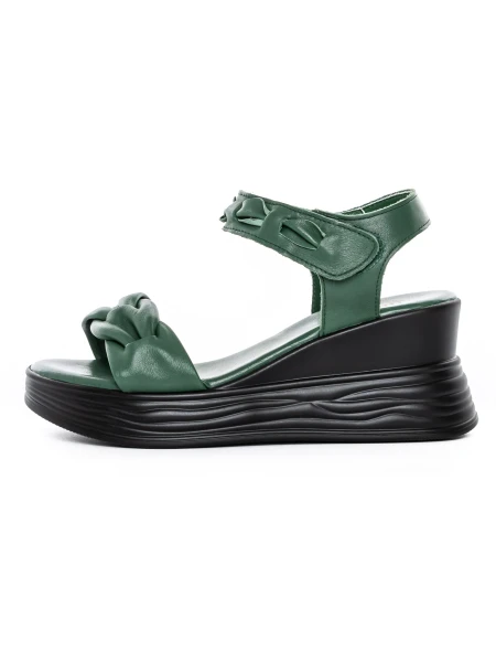 Sandale Dama din piele naturala 8702-1 GREEN | FORMAZIONE