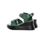 Sandale Dama din piele naturala 8702-1 GREEN | FORMAZIONE