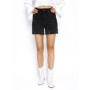 Blugi Scurti Dama SL1675 NEGRU | MINA