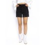 Blugi Scurti Dama SL1675 NEGRU | MINA