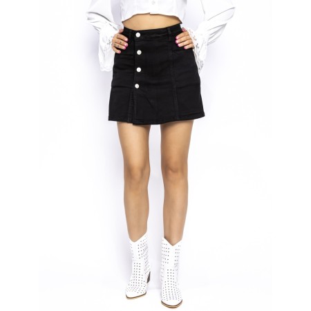 Blugi Scurti Dama KD505-2 NEGRU | MINA