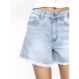 Blugi Scurti Dama RF120 ALBASTRU | MINA