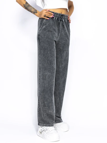 Pantaloni Dama KM7843 GRI | KIKIRIKI