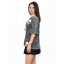 Tricou Dama T7272 GRI | KIKIRIKI