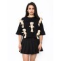 Tricou Dama T7273 NEGRU | KIKIRIKI