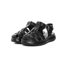 Sandale Dama din piele naturala 1957623 BLACK | FORMAZIONE