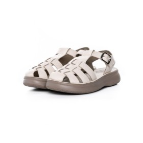 Sandale Dama din piele naturala 1957623 CREAM | FORMAZIONE