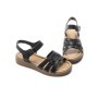 Sandale Dama din piele naturala KM8282 BLACK | FORMAZIONE