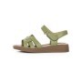 Sandale Dama din piele naturala KM8282 GREEN | FORMAZIONE