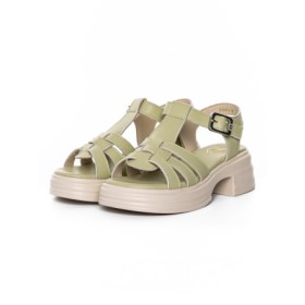 Sandale Dama din piele naturala TP1007-1 GREEN | FORMAZIONE