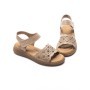 Sandale Dama din piele naturala 33177 APRICOT | FORMAZIONE
