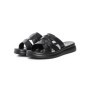 Papuci Dama din piele naturala 28-29 BLACK | FORMAZIONE