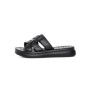 Papuci Dama din piele naturala 28-29 BLACK | FORMAZIONE