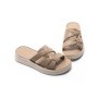 Papuci Dama din piele naturala 28-29 APRICOT | FORMAZIONE
