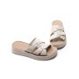 Papuci Dama din piele naturala 28-29 CREAM | FORMAZIONE